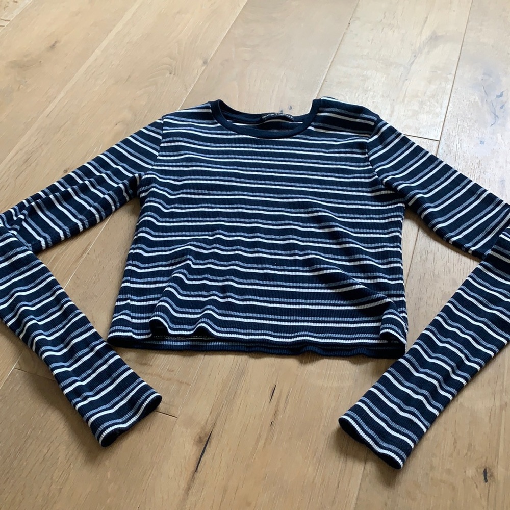 brandy melville striped long sleeve